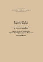 Hymnen und Gebete der Religion des Lichts