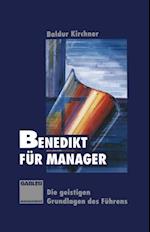 Benedikt für Manager