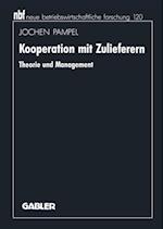 Kooperation mit Zulieferern