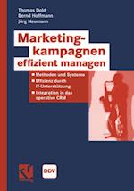 Marketingkampagnen effizient managen