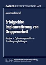 Erfolgreiche Implementierung von Gruppenarbeit