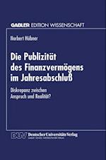 Die Publizität des Finanzvermögens im Jahresabschluß