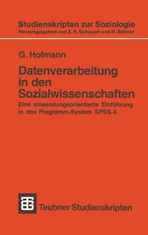 Datenverarbeitung in den Sozialwissenschaften