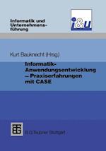 Informatik - Anwendungsentwicklung - Praxiserfahrungen