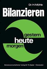 Bilanzieren — gestern, heute, morgen