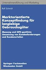 Marktorientierte Konzeptfindung für langlebige Gebrauchsgüter