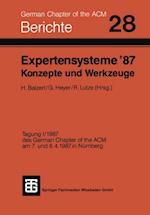 Expertensysteme ’87 Konzepte und Werkzeuge