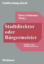 Stadtdirektor oder Bürgermeister