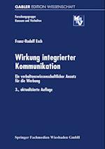 Wirkung integrierter Kommunikation