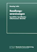 Handlungsanweisungen