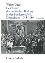 Geschichte der politischen Bildung in der Bundesrepublik Deutschland 1945–1989