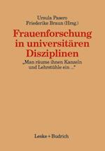 Frauenforschung in universitären Disziplinen