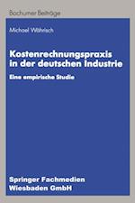 Kostenrechnungspraxis in der deutschen Industrie