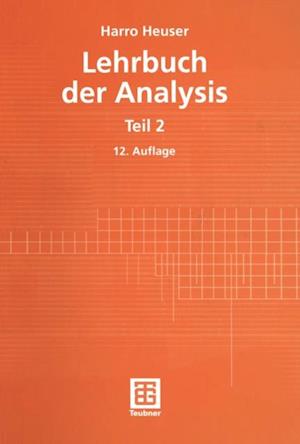 Lehrbuch der Analysis