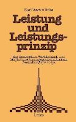 Leistung und Leistungsprinzip