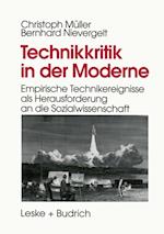 Technikkritik in der Moderne