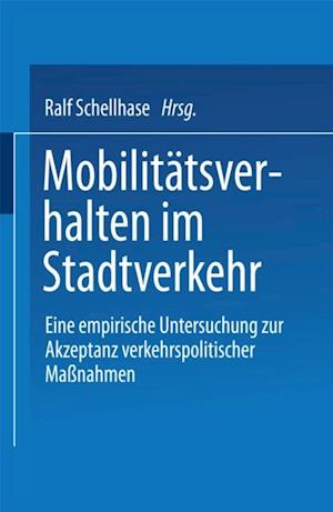 Mobilitätsverhalten im Stadtverkehr