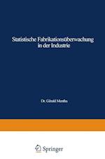 Statistische Fabrikationsüberwachung in der Industrie