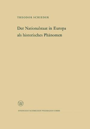 Ansprache des Ministerpräsidenten Dr. Franz Meyers. Der Nationalstaat in Europa als historisches Phänomen