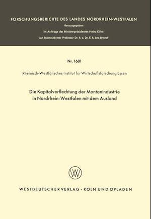 Die Kapitalverflechtung der Montanindustrie in Nordrhein-Westfalen mit dem Ausland