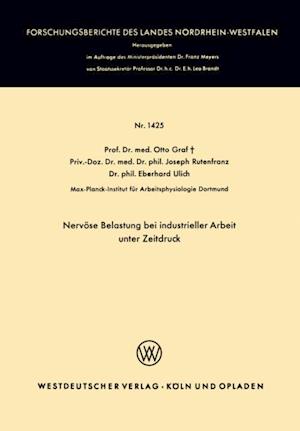 Nervöse Belastung bei industrieller Arbeit unter Zeitdruck