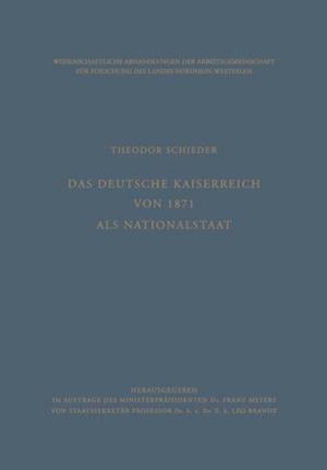 Das Deutsche Kaiserreich von 1871 als Nationalstaat