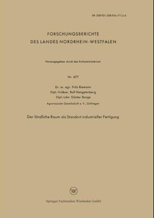 Der ländliche Raum als Standort industrieller Fertigung