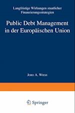 Public Debt Management in der Europäischen Union