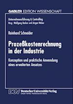 Prozeßkostenrechnung in der Industrie