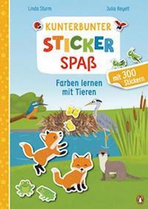 Kunterbunter Stickerspaß - Farben lernen mit Tieren