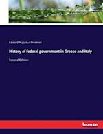 History of federal government in Greece and Italy