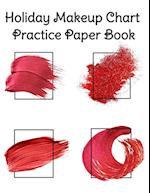 Holiday Makeup Chart Practice Paper Book