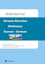 German Exercises Dictionary