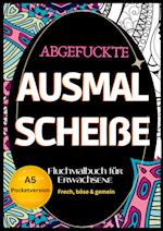 Fluchmalbuch für Erwachsene A5 Pocketversion