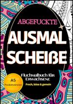 Fluchmalbuch für Erwachsene A5 Pocketversion