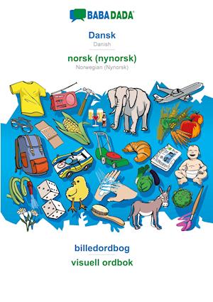 BABADADA, Dansk - norsk (nynorsk), billedordbog - visuell ordbok