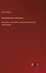 Geschichte des Altertums