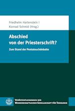 Abschied Von Der Priesterschrift?