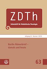 Barths Romerbrief - Damals Und Heute