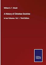 A History of Christian Doctrine