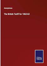 The British Tariff for 1862-63