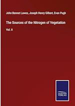 The Sources of the Nitrogen of Vegetation