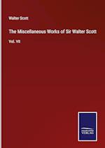 The Miscellaneous Works of Sir Walter Scott