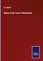 History of the Town of Winchendon