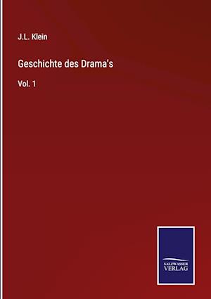 Geschichte des Drama's