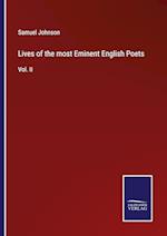 Lives of the most Eminent English Poets