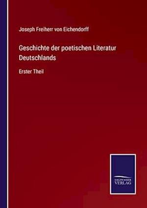 Geschichte der poetischen Literatur Deutschlands