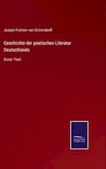 Geschichte der poetischen Literatur Deutschlands