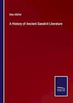 A History of Ancient Sanskrit Literature
