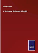 A Dictionary, Hindustani & English